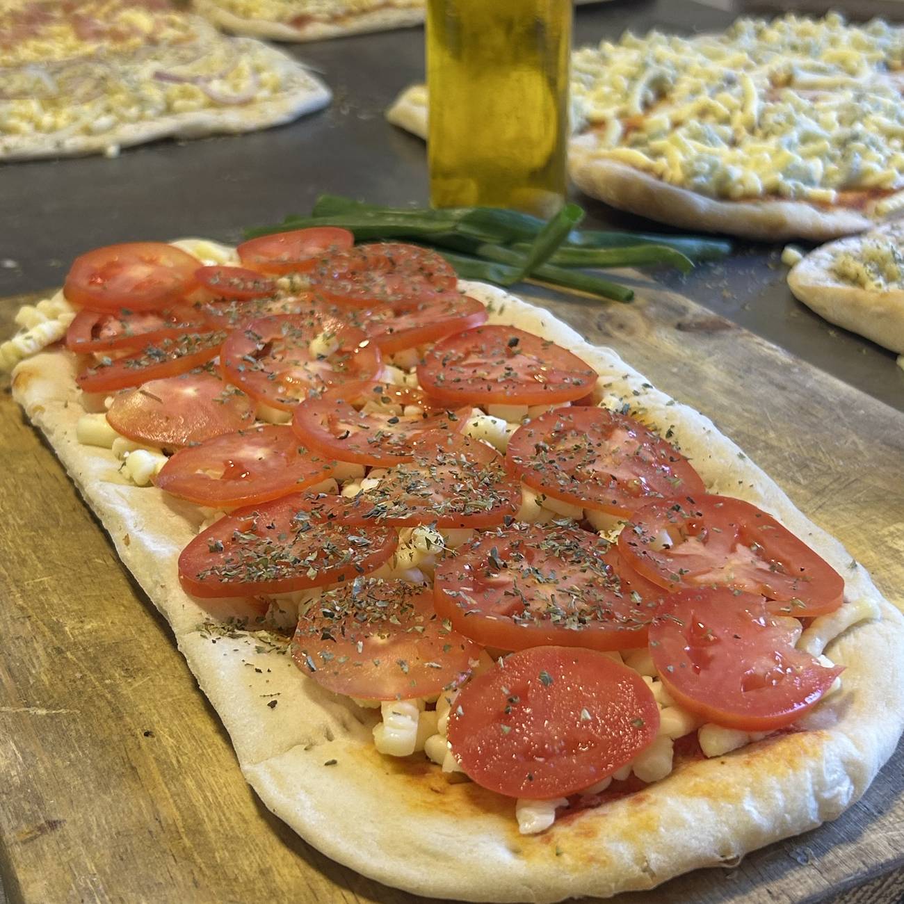 Pizza a la piedra de El Tucumano